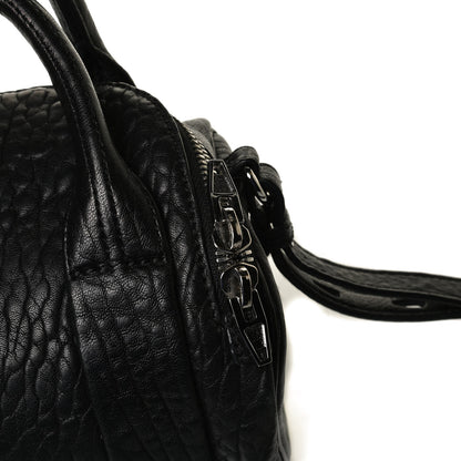 Alexander Wang Pebbled Lambskin Mini Rockie Black Rhodium Hardware 12 of 14