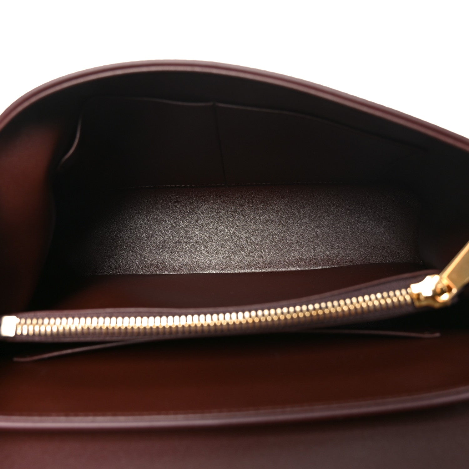 Celine Grained Nubuck Calfskin Medium Nino Chestnut 5 of 9