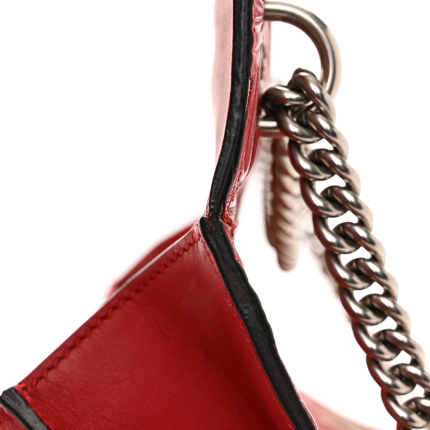 GG Supreme Monogram Arabesque Medium Dionysus Shoulder Bag Hibiscus Red