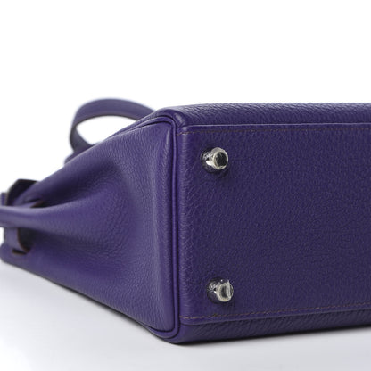 Hermes Togo Kelly Retourne 25 Iris 5 of 8
