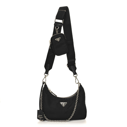 Prada Nylon Re-Edition 2005 Shoulder Bag Black 1 of 12