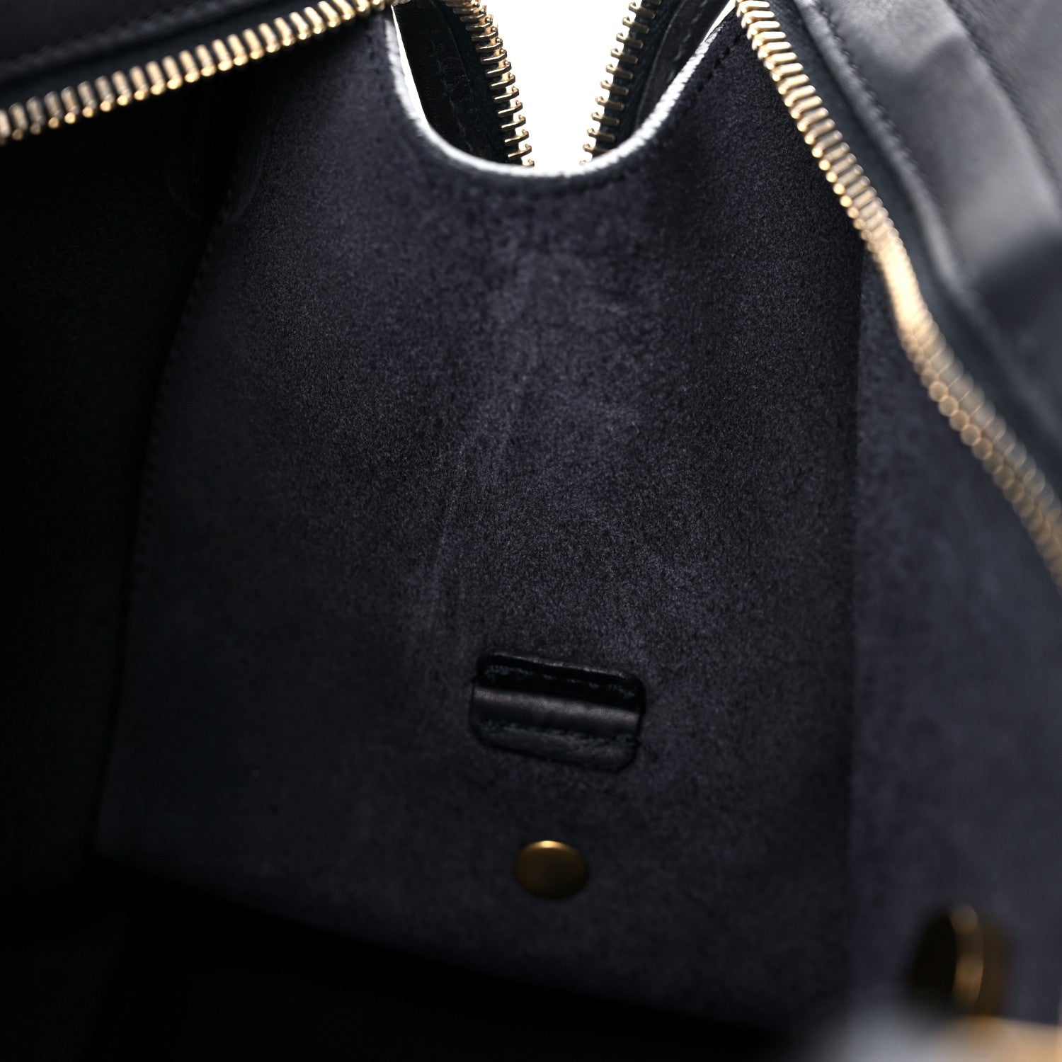 Saint Laurent Calfskin Small Classic Y Cabas Navy Blue 10 of 20