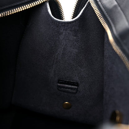 Saint Laurent Calfskin Small Classic Y Cabas Navy Blue 10 of 20