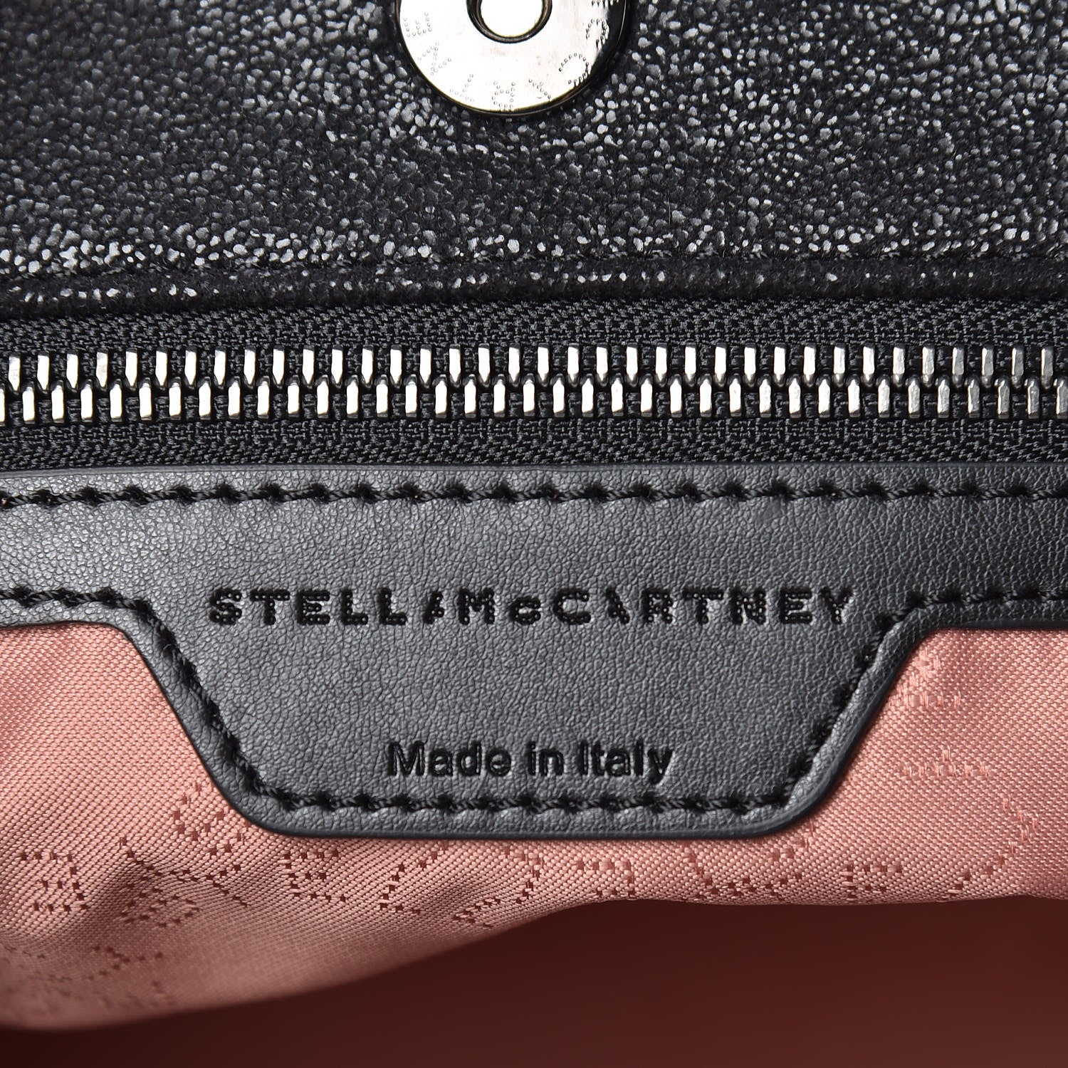 Stella McCartney Shaggy Deer Falabella East West Shopper Tote Black 6 of 13