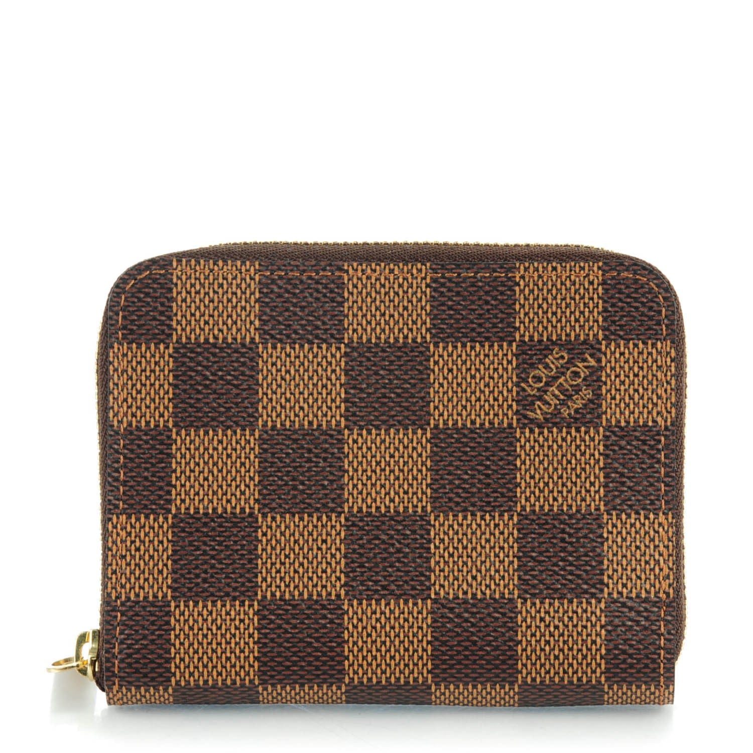 Louis Vuitton Damier Ebene Zippy Coin Purse 1 of 7