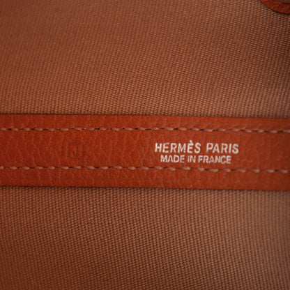 Hermes Toile Buffle Garden Party 36 Potiron 6 of 7