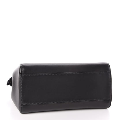 Fendi Nappa Colorblock Mini Peekaboo Iconic Satchel Black White Ecstasy 4 of 10
