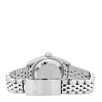 Rolex Stainless Steel 18K White Gold 26mm Oyster Perpetual Datejust Watch White Roman 79174 3 of 4