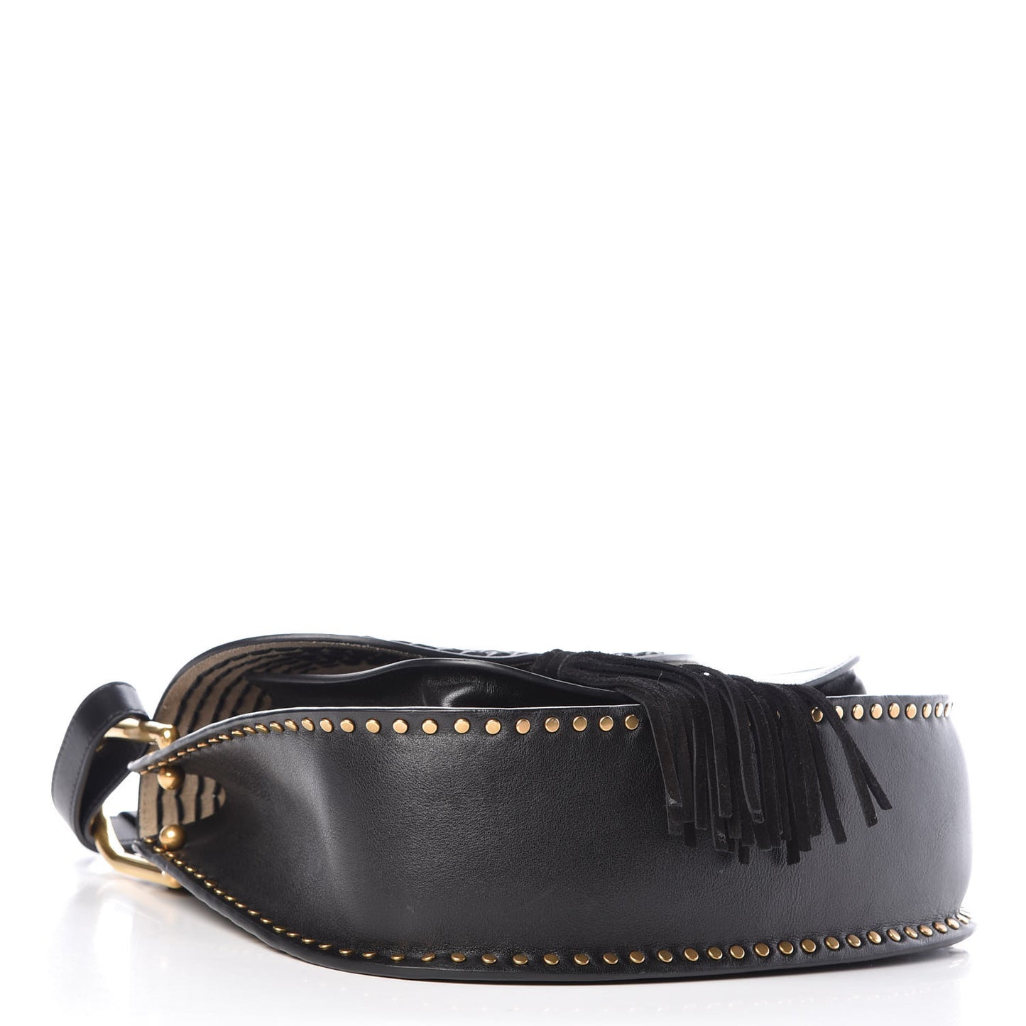 Calfskin Braided Medium Hudson Shoulder Bag Black