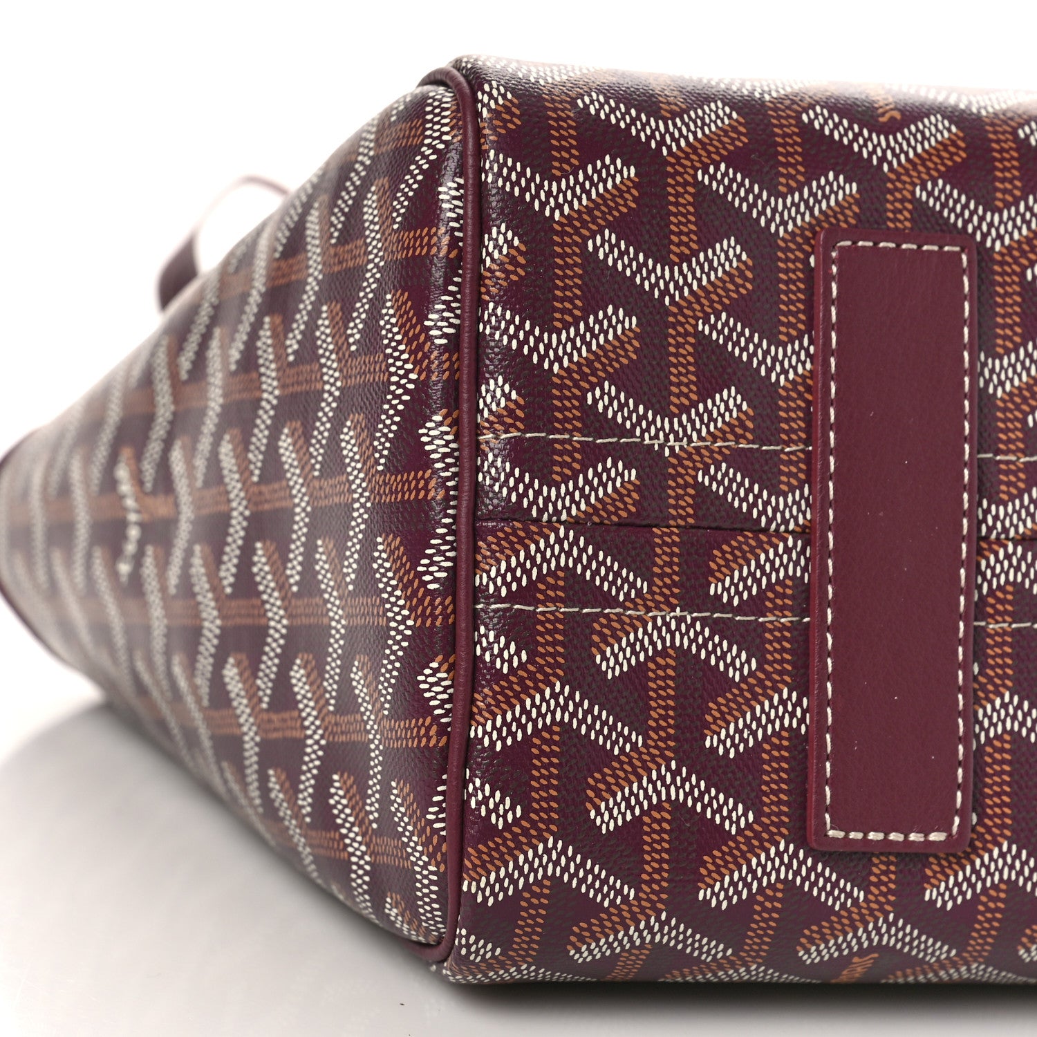 Goyard Goyardine Rouette PM Burgundy 8 of 9