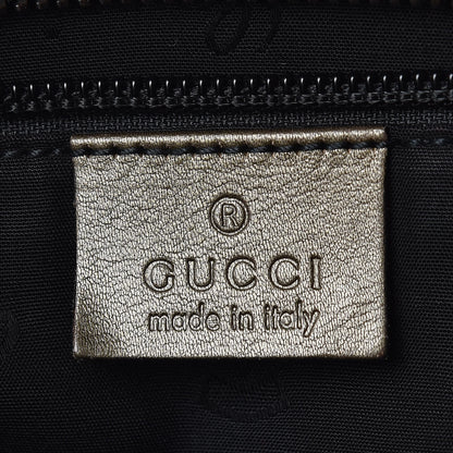 Gucci Imprime Monogram Medium Zippered Shopping Tote Pewter 8 of 9