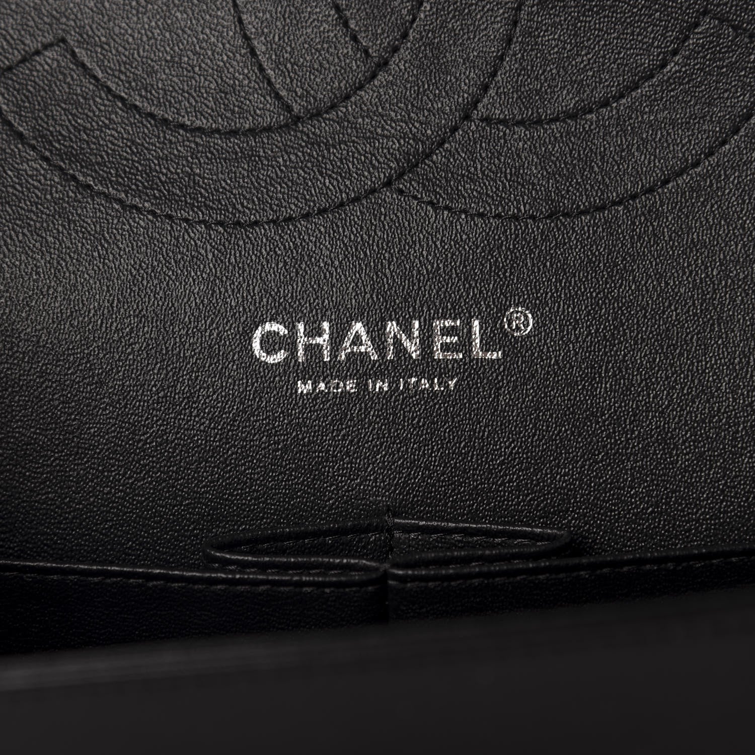 Chanel Lambskin Chevron Quilted Jumbo Double Flap So Black 17 of 19