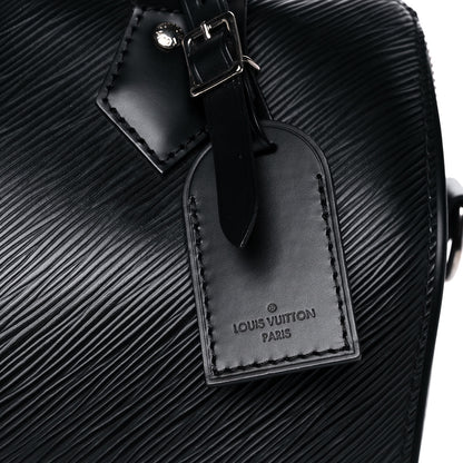 Louis Vuitton Epi Speedy Bandouliere 25 Black 7 of 14