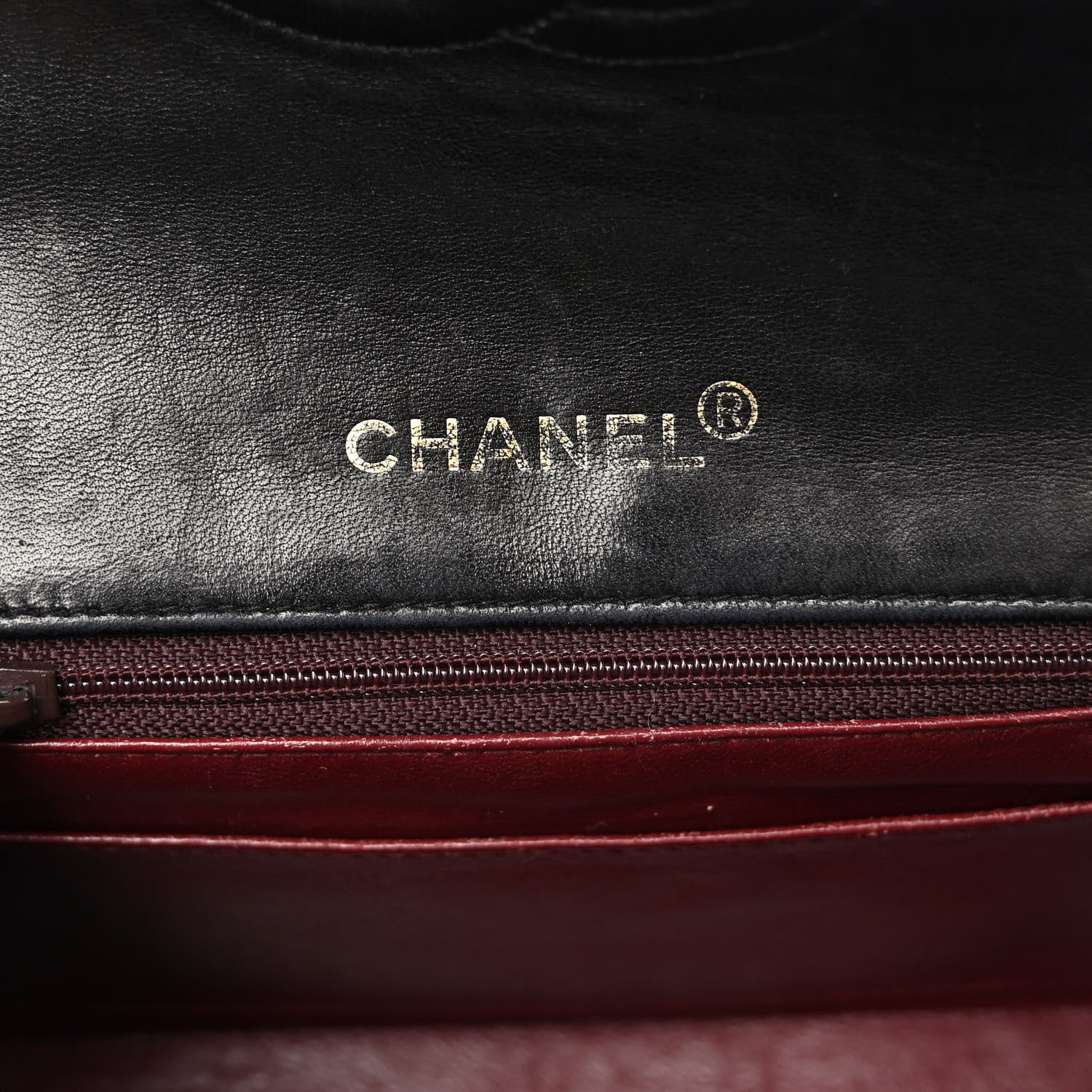 Chanel Lambskin Quilted Mini Square Flap Black 5 of 11