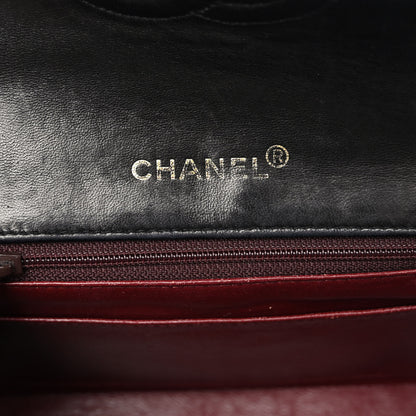 Chanel Lambskin Quilted Mini Square Flap Black 5 of 11