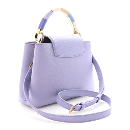 Louis Vuitton Taurillon Kintsugi Capucines BB Iris 3 of 9
