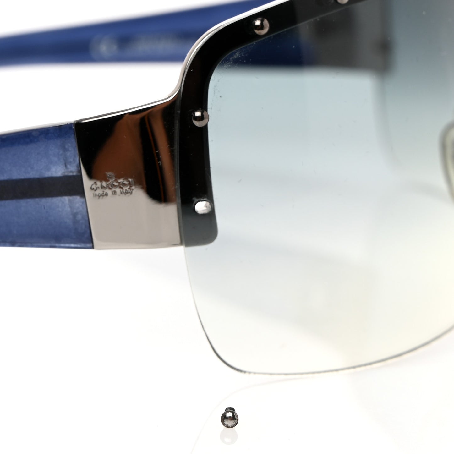 Studded Shield Sunglasses GG 1819/S Blue