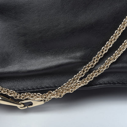 Valentino Garavani Vitello Extra Large Glam Lock Rockstud Flap Black 11 of 13