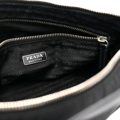 Prada Tessuto Sirio Pochette Black 6 of 13