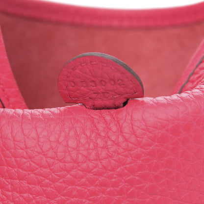 Hermes Taurillon Clemence Evelyne TPM Rose Extreme 6 of 9