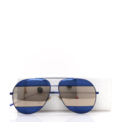Christian Dior Split 1 Aviator Sunglasses Blue 7 of 7