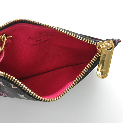 Louis Vuitton Monogram Multicolor Key Pouch Black Grenade 5 of 6