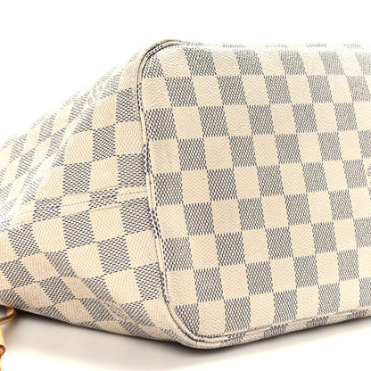Louis Vuitton Damier Azur Neverfull MM 8 of 10