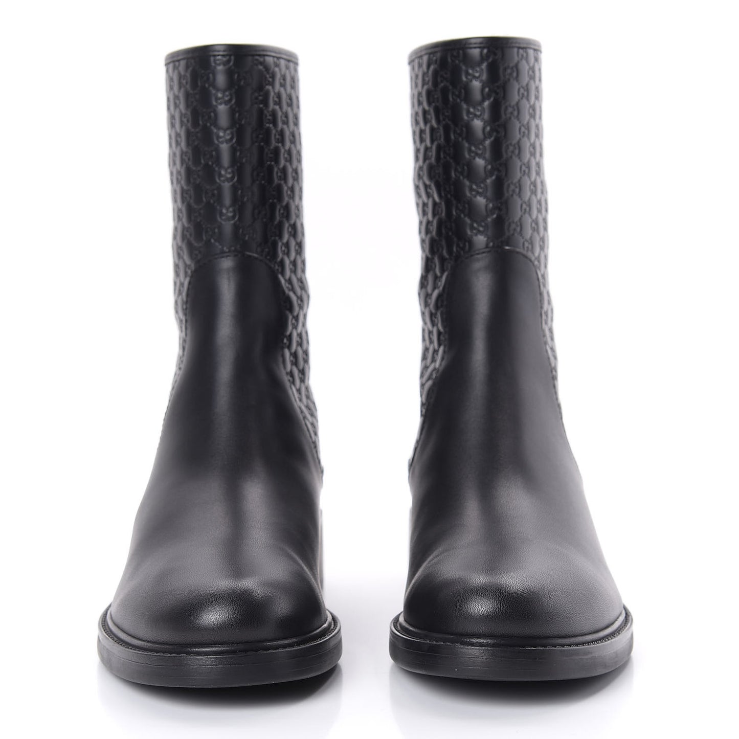 Soft Microguccissima Zip Boots 39 Black