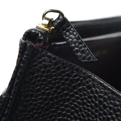 Chanel Caviar Quilted Wallet On Chain WOC Black 11 of 12