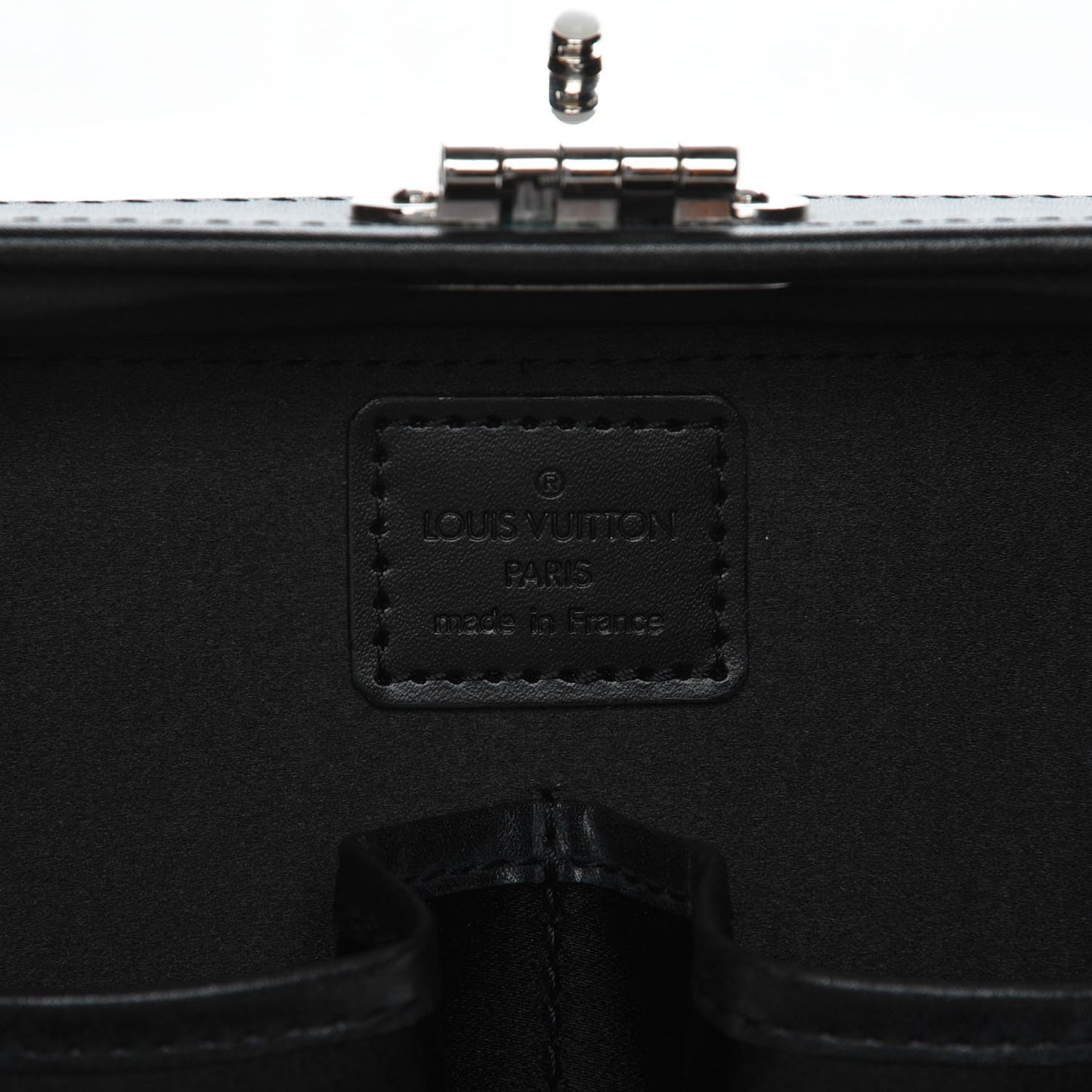 Monogram Glace Valisette PM Black