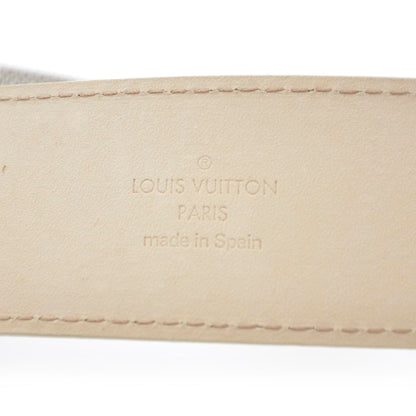 Louis Vuitton Damier Azur LV Initiales Belt 80 32 2 of 5