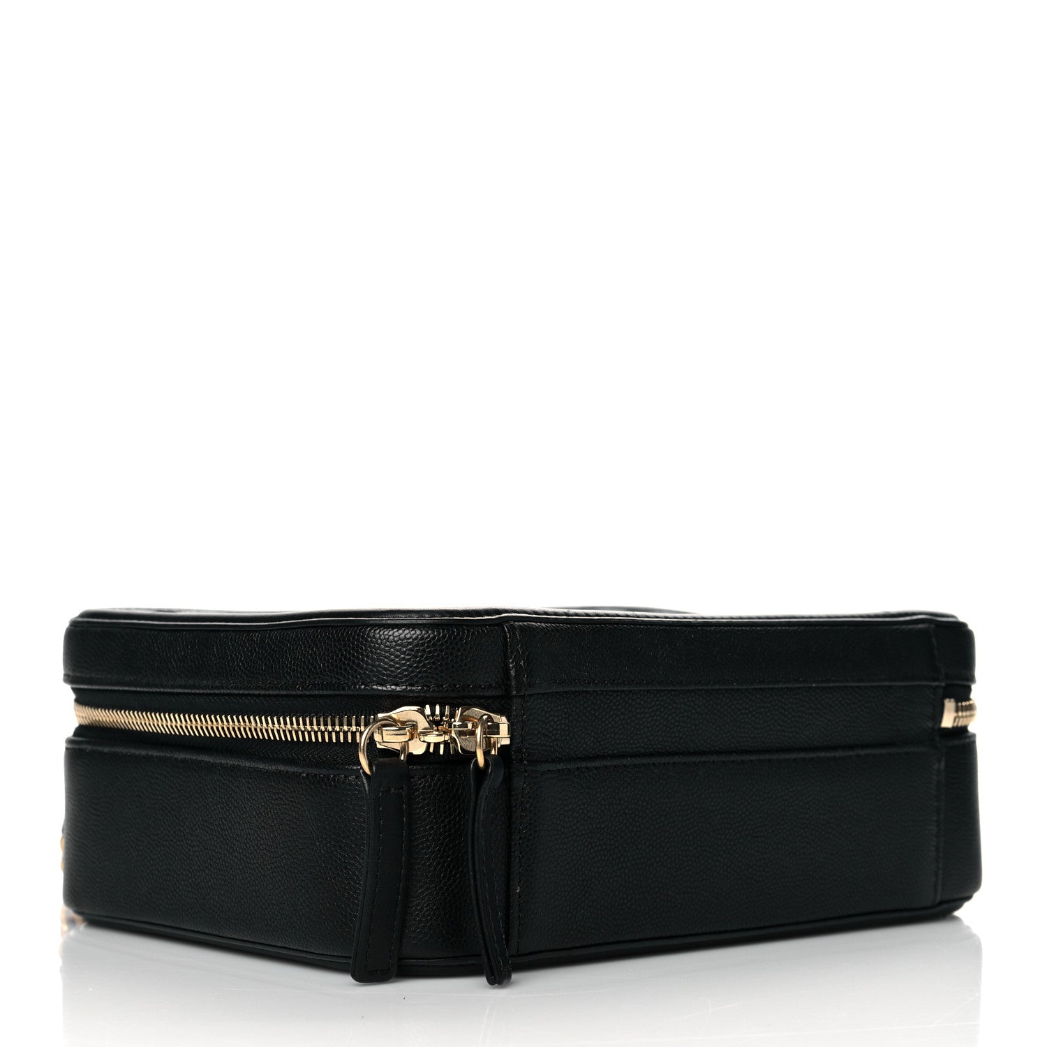 Chanel Caviar Quilted Medium CC Filigree Vanity Case Black 3 of 10