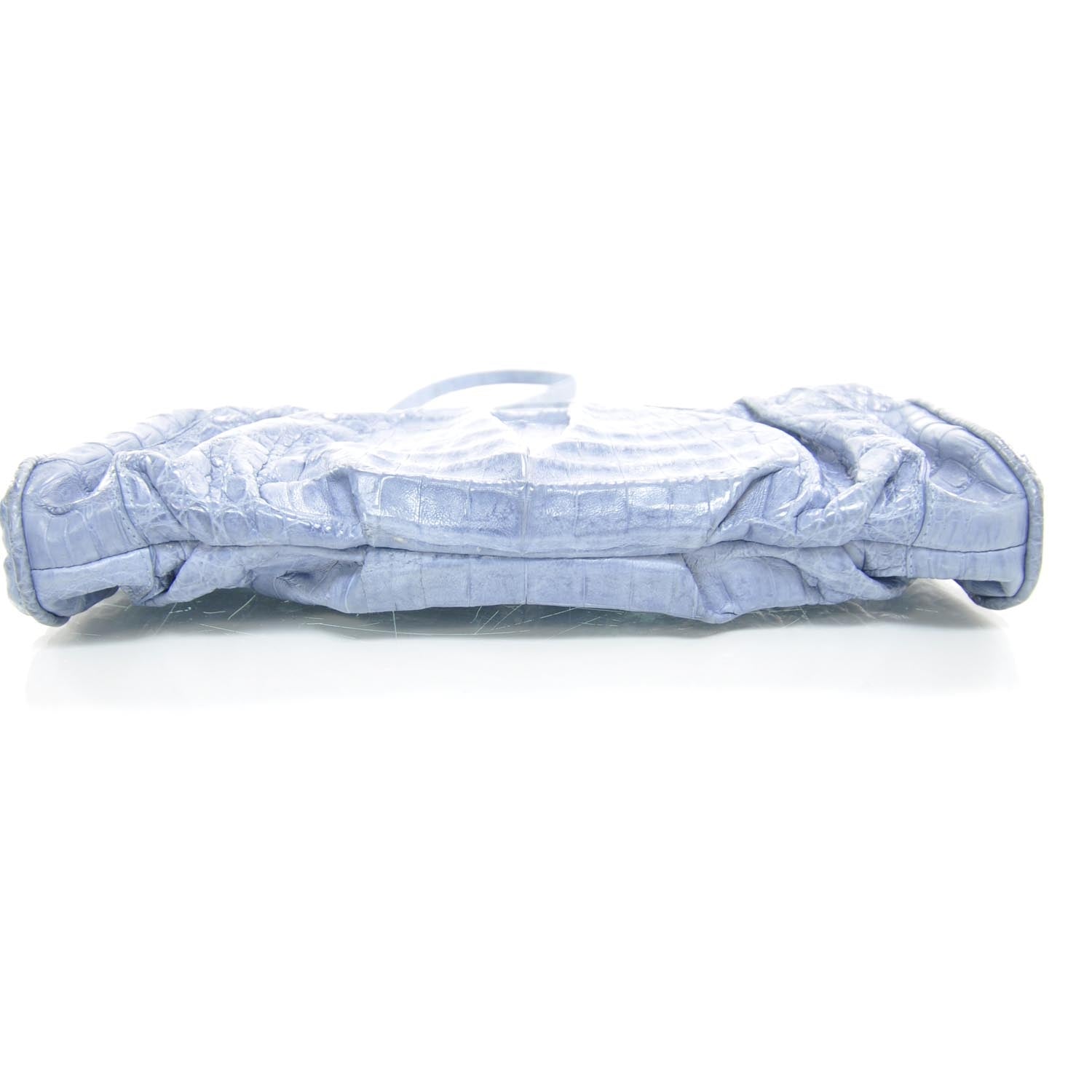 Nancy Gonzalez Crocodile Shoulder Bag Blue 4 of 7