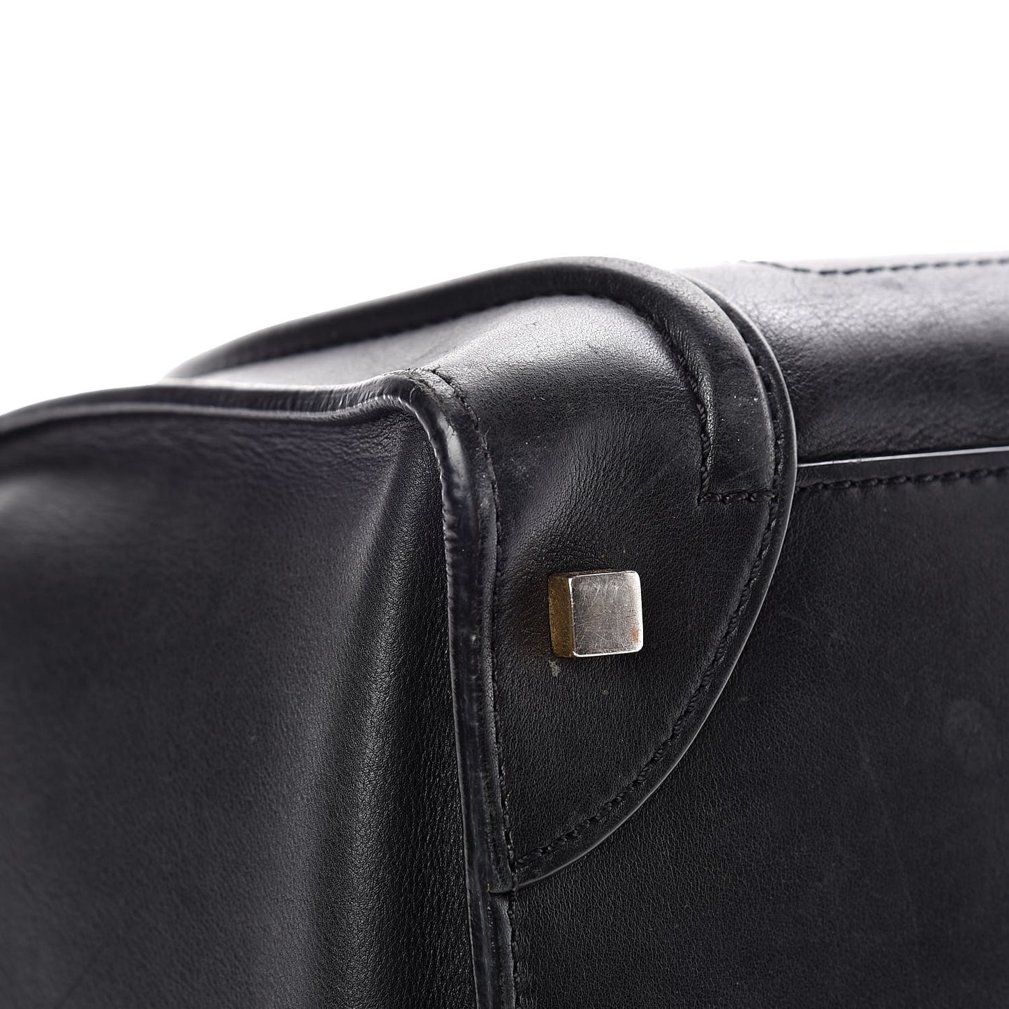 Smooth Calfskin Mini Luggage Black