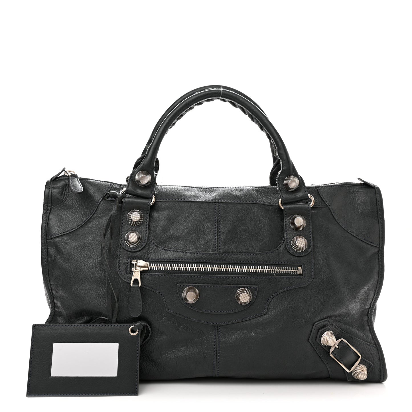 Agneau Giant 21 Silver Hardware Work Anthracite
