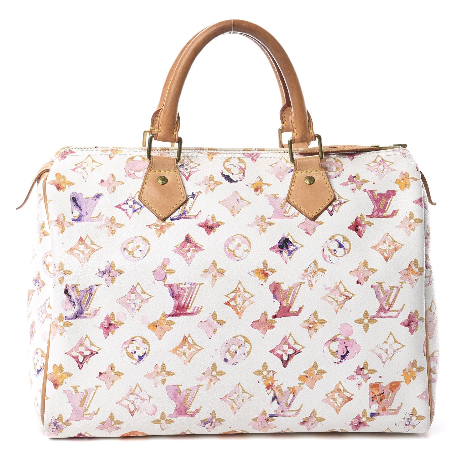 Louis Vuitton Watercolor Aquarelle Speedy 30 White 1 of 8