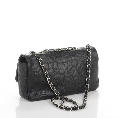 Chanel Calfskin Quilted Medium Lucky Symbols Flap Black 3 of 7