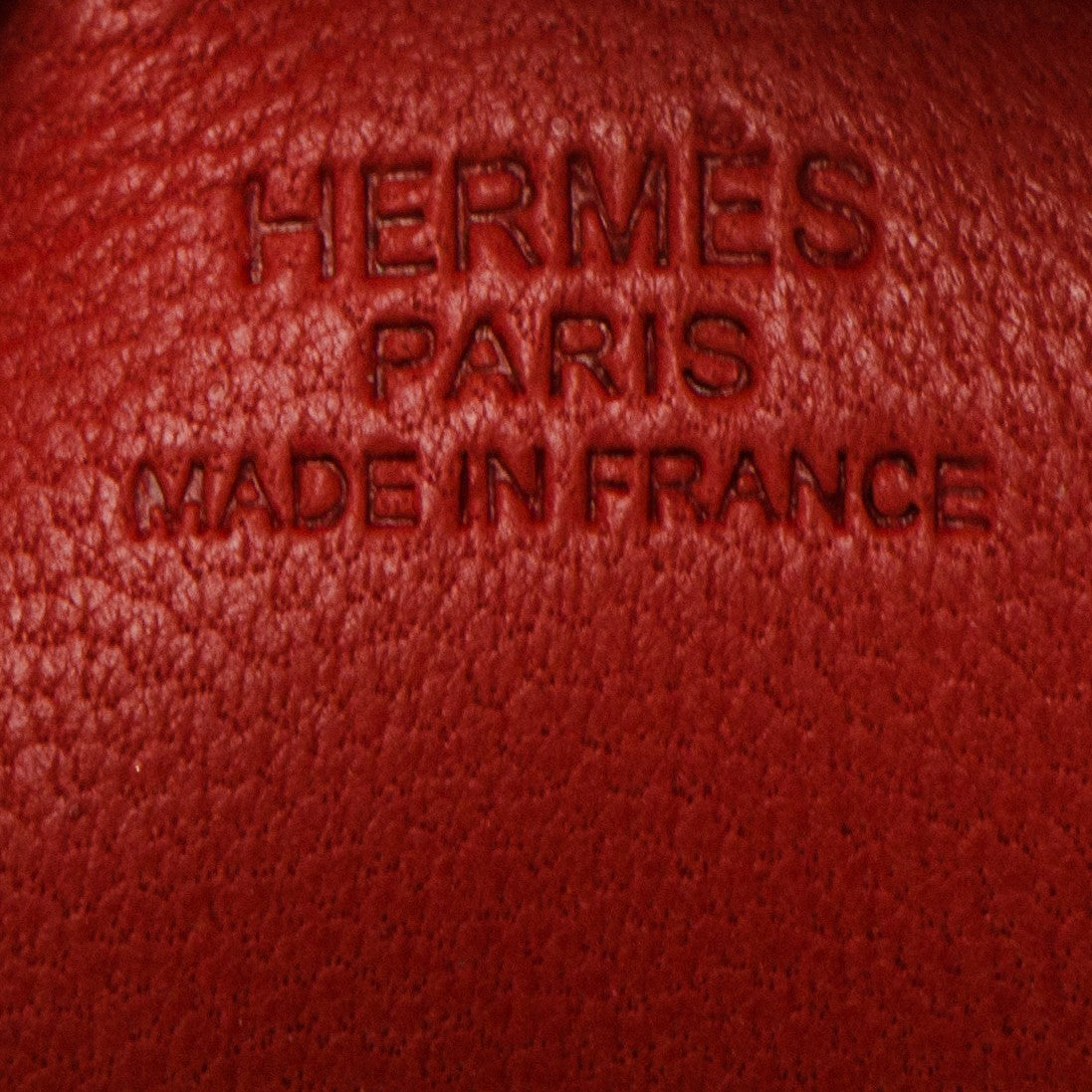 Hermes Milo Lambskin Grigri Rodeo Horse Bag Charm PM Rouge Rose Indien Jaipur Feu 3 of 3