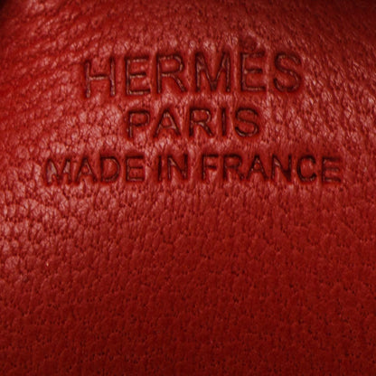 Hermes Milo Lambskin Grigri Rodeo Horse Bag Charm PM Rouge Rose Indien Jaipur Feu 3 of 3