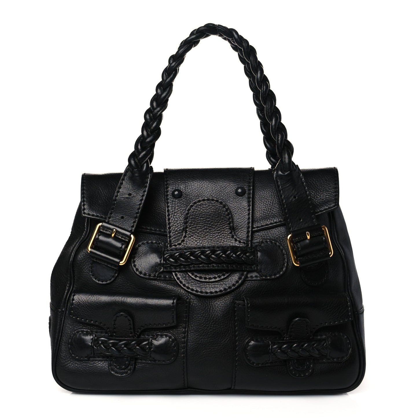 Calfskin Large Histoire Black