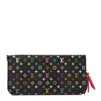 Louis Vuitton Monogram Multicolor Insolite Wallet Black Grenade 1 of 8