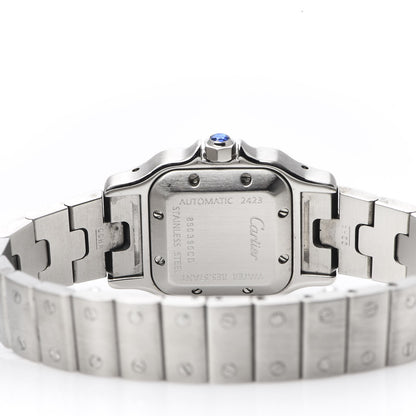 Cartier Stainless Steel 24mm Santos de Galbee Automatic Watch 5 of 10