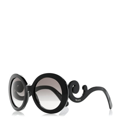 Prada Baroque Sunglasses SPR 27N Black 1 of 8