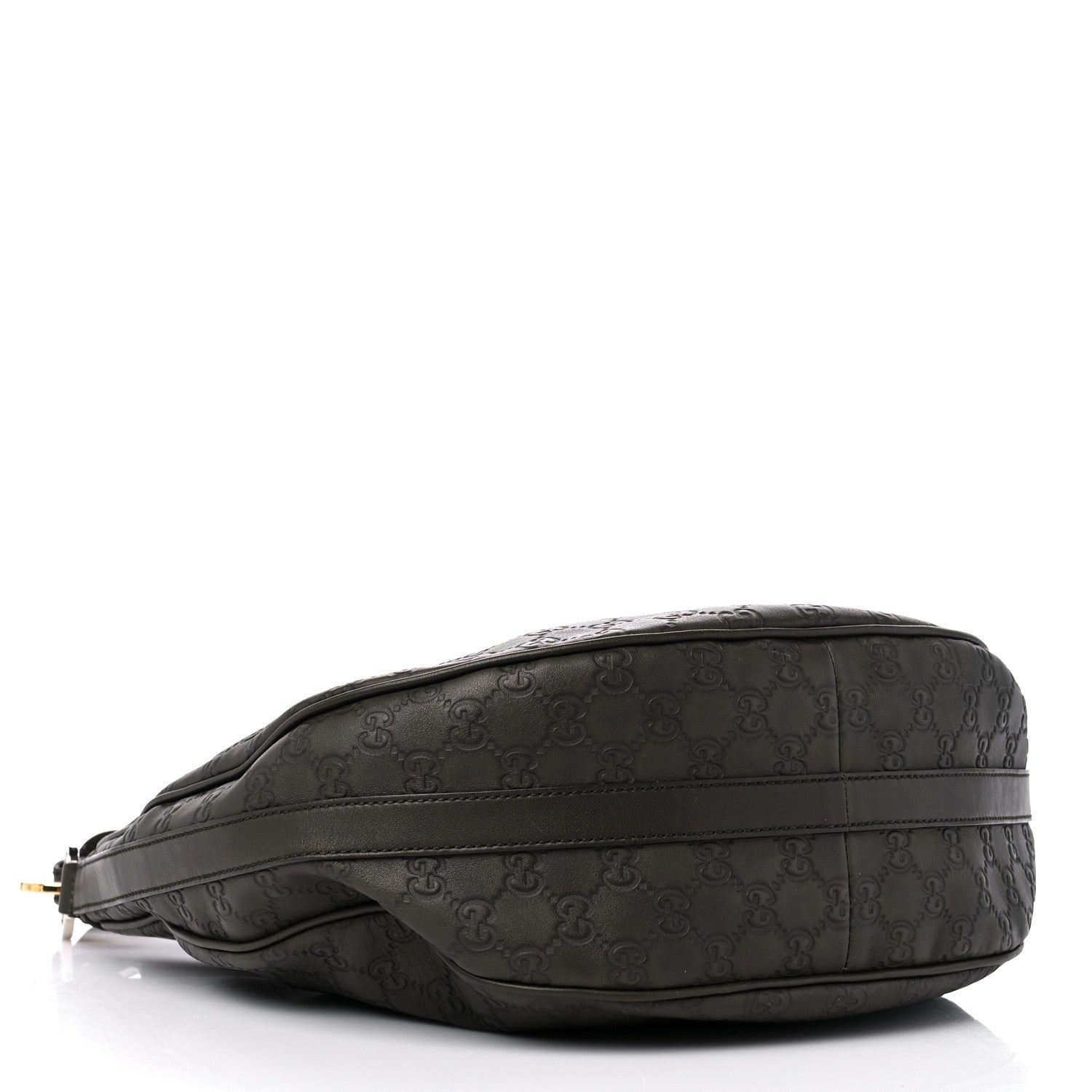 Gucci Guccissima Medium GG Twins Hobo Olive Green 4 of 13