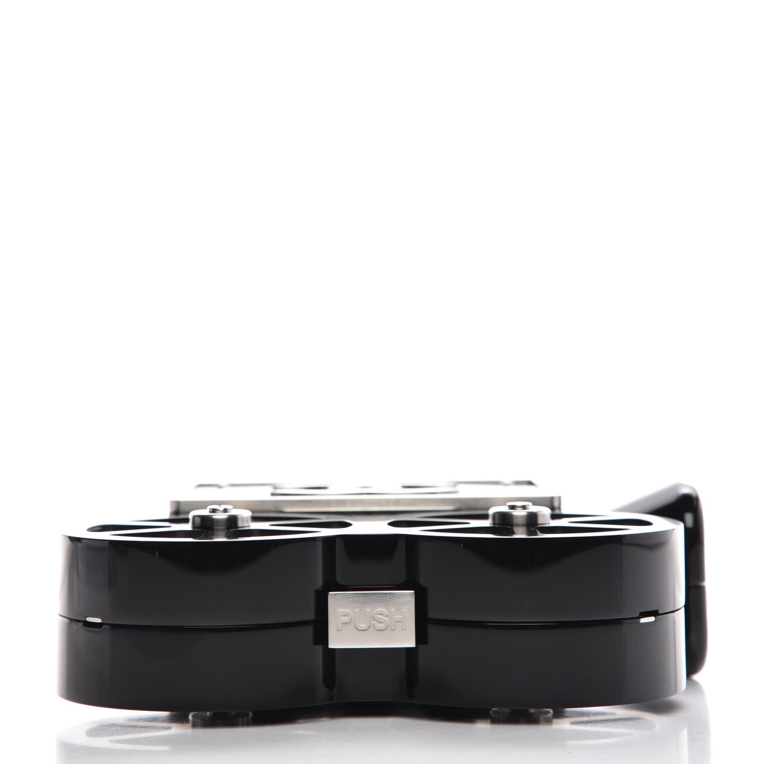 Chanel Plexiglass Crystal Buonasera Film Projector Minaudiere Clutch Black 9 of 14