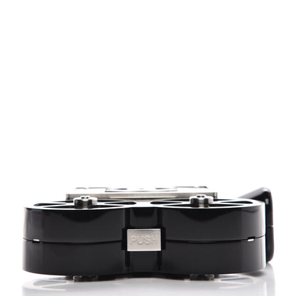 Chanel Plexiglass Crystal Buonasera Film Projector Minaudiere Clutch Black 9 of 14
