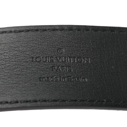 Louis Vuitton Calfskin Monogram 30mm LV Initiales Reversible Belt 90 36 Black 4 of 4