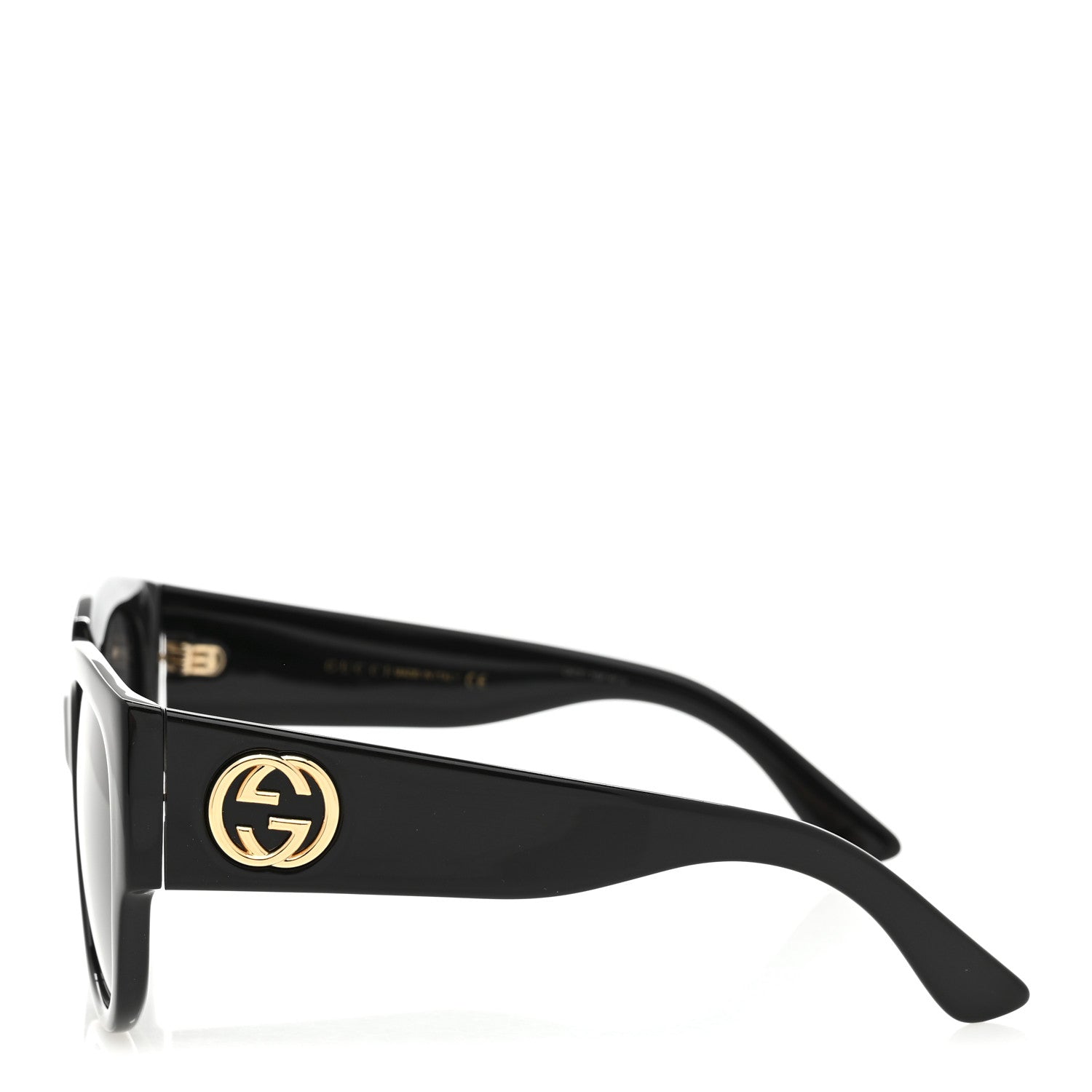 Gucci Acetate Square Frame Sunglasses GG0142SA Black 3 of 8
