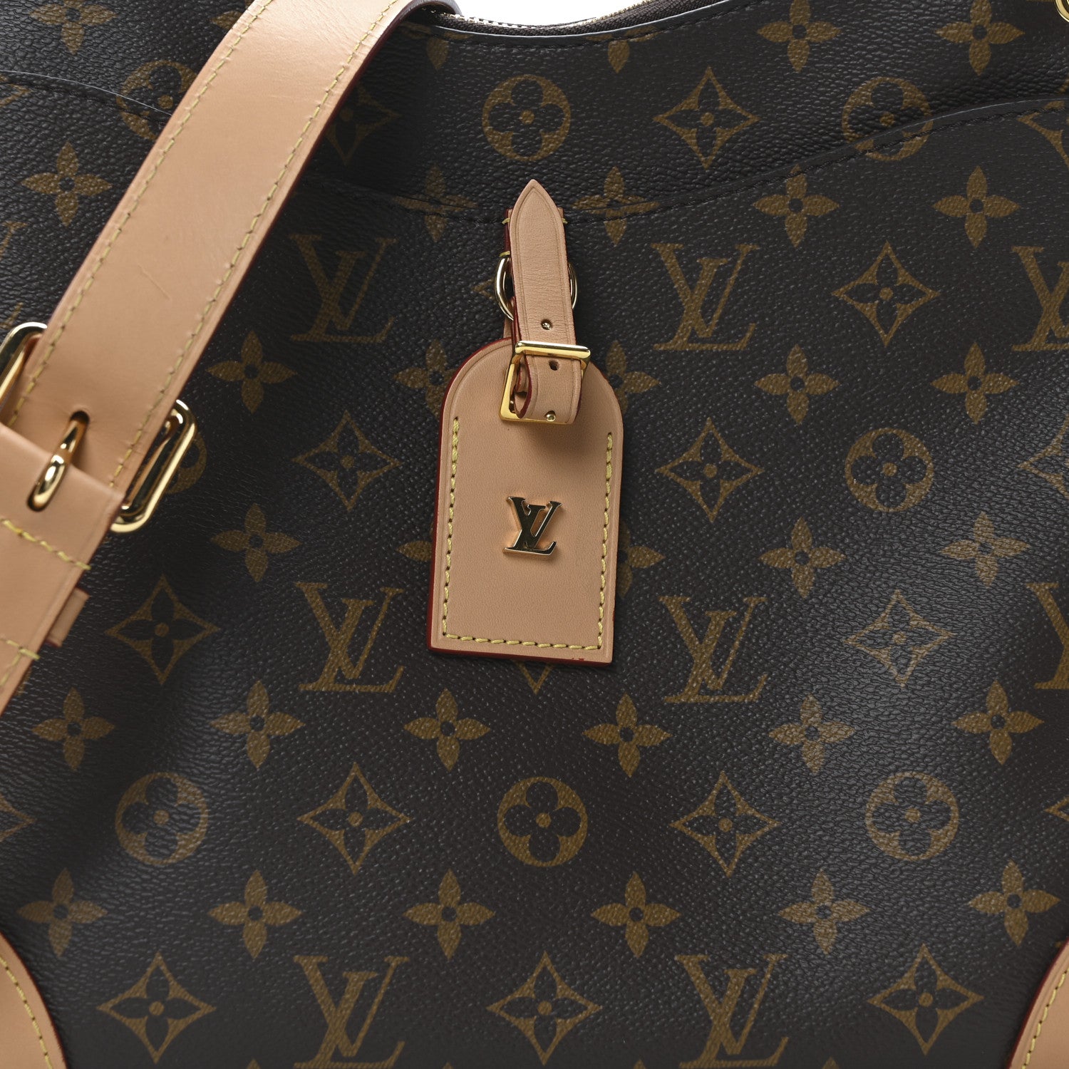 Louis Vuitton Monogram Odeon MM Natural 7 of 9