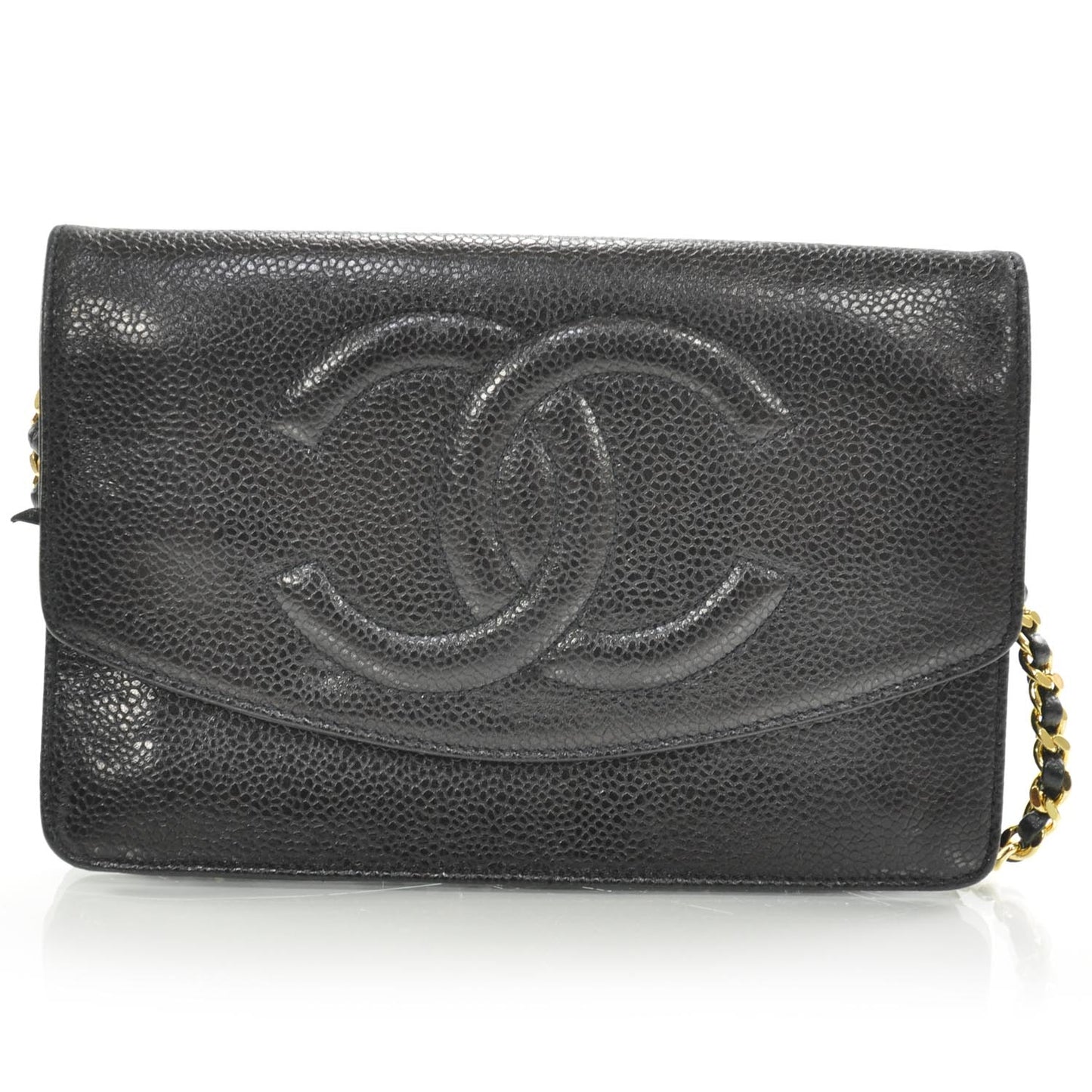 Caviar Wallet on Chain Black
